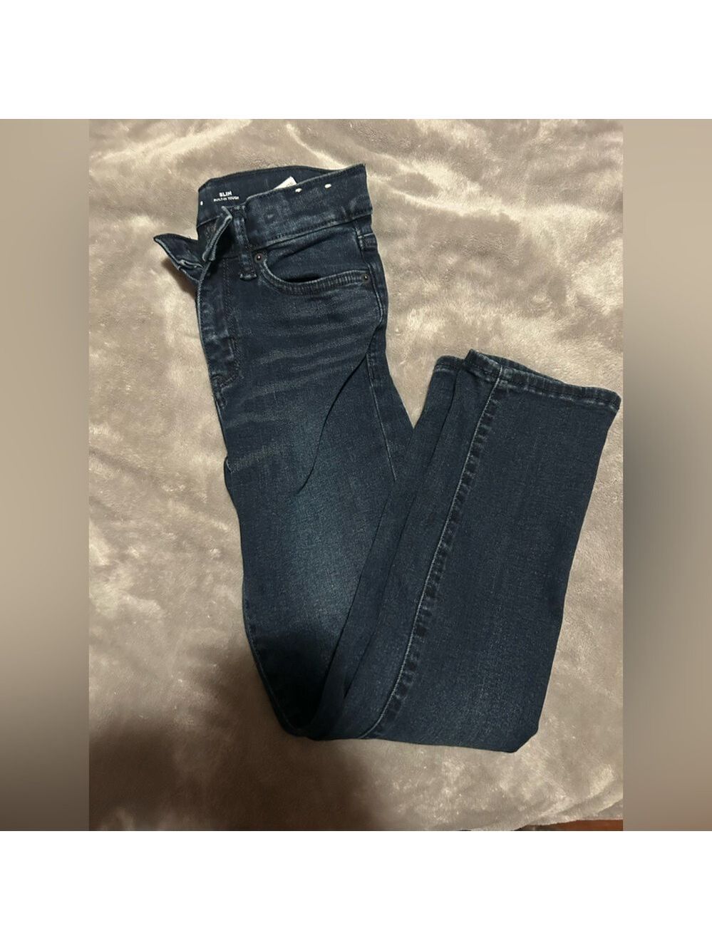 Kids Dark Blue Denim Jeans